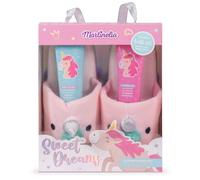Martinelia - Kit de baño y zapatillas, colección Little Unicorn