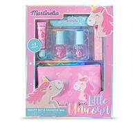 Martinelia - Kit de maquillaje infantil con neceser, colección Little Unicorn