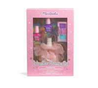 MARTINELIA - Set de belleza Glitter Mist para niñas - Esmalte de uñas con purpurina para niños - No tóxico - Regalo para niña - 1 unidad