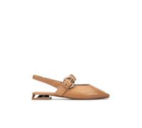MARTINELLI Bailarinas en Piel VESCIA para Mujer Color Camel