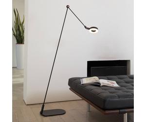 Martinelli Luce L'Amica lámpara de pie LED, negro