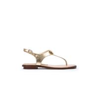 MARTINELLI Mazzini Sandalias Planas Mujer | en Cuero | Hebilla | Oro