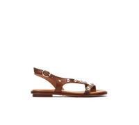 MARTINELLI Sandalias Planas en Piel MAZZINI para Mujer Color Cuero