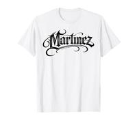 Martínez Apellido Familia Orgullo Patrimonio Apellido Latino Love Camiseta