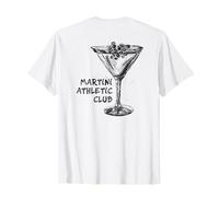 MARTINI ATHLETIC CLUB X Café Cóctel Cafetería Bar Café BACK Camiseta