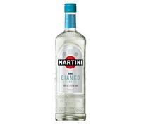 MARTINI Bianco White Vermouth Aperitivo, 15% ABV, 100cl / 1L, Vermut italiano con infusión de hierbas aromáticas y flores