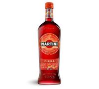 MARTINI Fiero Red Vermouth Aperitivo, 14,9% ABV, 75cl / 750ml, Vermouth Dulce con Infusión de Cáscaras de Naranja Cortadas a Mano