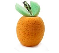 martini SPA - Bath Fruit - Esponja corporal tridimensional suave en forma de naranja, poliuretano, naranja, 25 g, 1 unidad - Fabricado en Italia -