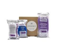 martini SPA - Hygiene Plus - Kit Body Scrub, 1 Esponja corporal Soft&Scrub, 1 Esponja corporal exfoliante perfumada y 1 Perilla de doble acción soft&scrub. Caja de regalo. 28x22x5 cm3 unidades.