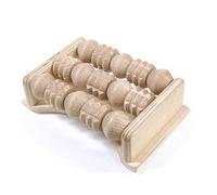martini SPA - Masaje natural - Masajeador manual para cuerpo 15 bolas de madera, 17,5 x 11 x 6,5 cm, 1 unidad - Fabricado en Italia -