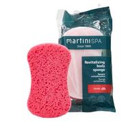 martini SPA - Massage Color - Esponja de baño color tónico revitalizante, poliuretano, colores surtidos, forma violín, 14 g, 1 unidad