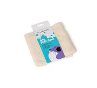martini SPA - My Pet SPA - Paño Delicado de bambú y algodón de 50 x 50 cm para el Aseo de los Animales, Color Beige, 1 Unidad - Made in Italy -