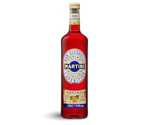 MARTINI Vibrante Aperitivo sin Alcohol, 75cl / 750ml, con Infusión de Botánicos Superiores