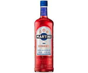 MARTINI Vibrante aperitivo sin alcohol, botánico, 0% vol., 75 cl