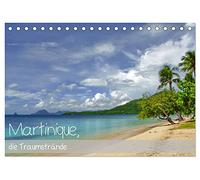 Martinique, die Traumstrände (Tischkalender 2026 DIN A5 quer), CALVENDO Monatskalender: Atemberaubende Strände von Martinique.