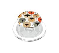 Martinis inspirados en los años Cincuenta en Gris, Naranja, Crema, Rojo PopSockets PopGrip para MagSafe