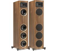 MartinLogan Foundation F2 noyer (lote de 2) - Enceinte colonne, 200 W, 4 ohm