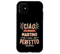Martino Idea Regalo Personalizzata Nome Divertente Carcasa para iPhone 11