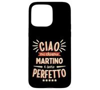 Martino Idea Regalo Personalizzata Nome Divertente Carcasa para iPhone 15 Pro MAX