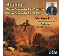 Brahms : Concertos pour piano n° 1 et 2. Tirimo, Sanderling, Levi.