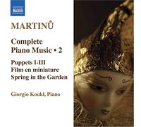 B. Martinu – Musique Pour Piano (Intégrale) Vol.2 – CD – NAXOS
