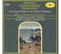 Martinu - Concerto Violin & Orchestra/Concerto Violin/Sonata Violin