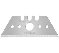 MARTOR 10 x Hoja trapezoidal, hojas de recambio Cúter, Cuchillo de seguridad, 18,8 mm, afilado, en dispensador, 2 veces utilizable, No. 54065