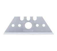 MARTOR 10 x Hoja trapezoidal, hojas de recambio Cúter, Cuchillo de seguridad, 19 mm, afilado, en dispensador, 2 veces utilizable, nº 5232