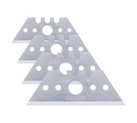 MARTOR 10 x Hoja trapezoidal, hojas de recambio Cúter, Cuchillo de seguridad, 19 mm, afilado, en dispensador, 2 veces utilizable, nº 5232 (Paquete de 4)