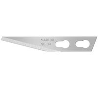 MARTOR 34.65 Graphic Blade No.86.4 cm 254.0 cm Dispensador de seguridad, plateado