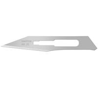 MARTOR 10 x hoja de bisturí, hojas de recambio cuchillo gráfico, cuchillo de manualidades, 9 mm, afilado, un solo uso, no. 25