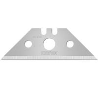 MARTOR 10x Hoja Cúter Trapecio 19 mm, 2 Usos, Acero, Doble Bisel