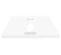 MARTOR 2 x hoja de cerámica, hojas de recambio Cúter, Cuchillo de seguridad, 19 mm, afilado, redondeada, utilizable en 2 veces, no. 65232C