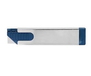 MARTOR Cuchillo de seguridad con hoja retráctil, SECUNORM HANDY metal detectable, Cúter profesional, pequeño, acero inoxidable, derecho & zurdos