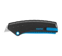 MARTOR Cuchillo de seguridad con ranura de hoja, SECUNORM MIZAR, cortador profesional, ligero, plástico, diestros y zurdos, logística, GS, 13,90 x 1,56 x 5,05 cm