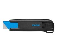 Martor Cuchillo de seguridad SECUNORM 175, hoja retráctil, para cartón, para diestros y zurdos