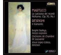 Martucci : La Canzone dei Ricordi