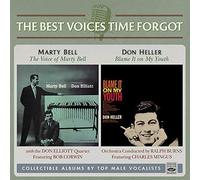 Marty Bell & Don Heller - The Voice of Marty Bell + Blame It on My Youth (2 LP on 1 CD)