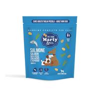 Marty&Co - Croquetas para perros, adultos, talla pequeña, 1,2 kg, (60% salmón y trucha, 26% cocinado al momento, patatas dulces, espárragos) pescado, sin gluten, sin cereales, monoproteico