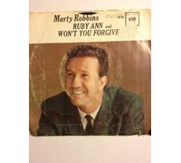 MARTY ROBBINS - ruby ann/ won't you forgive COLUMBIA 42614 (45 single vinyl record)