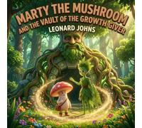Marty the Mushroom and the Vault of the Growth Giver: A Whimsical Forest Adventure of Puzzles, Teamwork, and the Magic of Nature (Marty the Mushroom Series of Books)