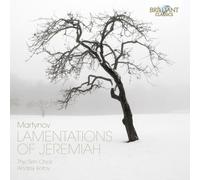 MARTYNOV: Lamentations of Jeremiah [CD de audio] Sirin Choir, Andreï Kotov and Martynov