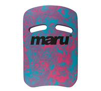 Maru Swirl Two Grip Fitness Kickboard, Blue/Pink