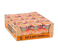 Maruchan Instant Lunch, Hot and Spicy Chicken, 2.25-Ounce Packages (Pack of 12)