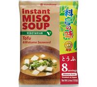 Marukome Sopa Miso Instantánea con Tofu y Algas - 8 Porciones