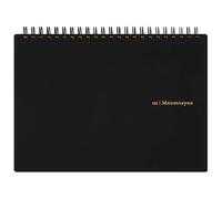 Maruman 1 Ejecutivo de tapa dura Notebook (N161), color blanco 5.83" x 8.27" (Squared)