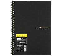 Maruman MNEMOSYNE - Cuaderno (21,6 x 15,8 cm, A5), cuadrícula de puntos de 5 mm, 80 hojas (N105), color blanco