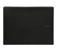 Maruman MNEMOSYNE - Cuaderno de 12,2 x 16,5 pulgadas (horizontal A3), cuadriculado de 5 mm, 70 hojas (N167)
