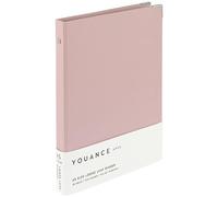 Maruman Yuance F416-38 - Carpeta (A5, 20 orificios), color rosa claro