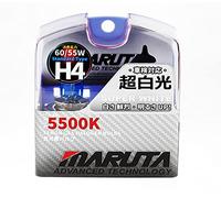 MARUTA® H4 60-55 W 12 V 5500 K, Super White Series Bombillas de faros (E4) rellenas con gas xenón y de tecnología avanzada